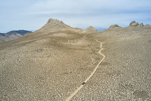 Dirt Road on Desert