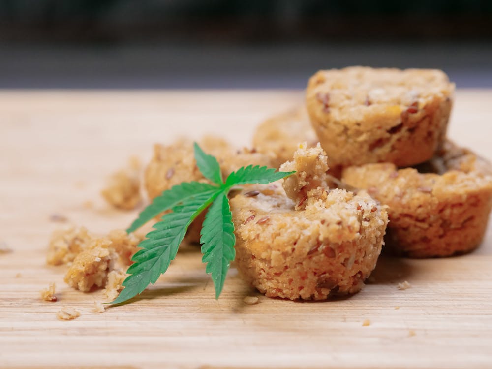 Concentrates are often baked into edibles