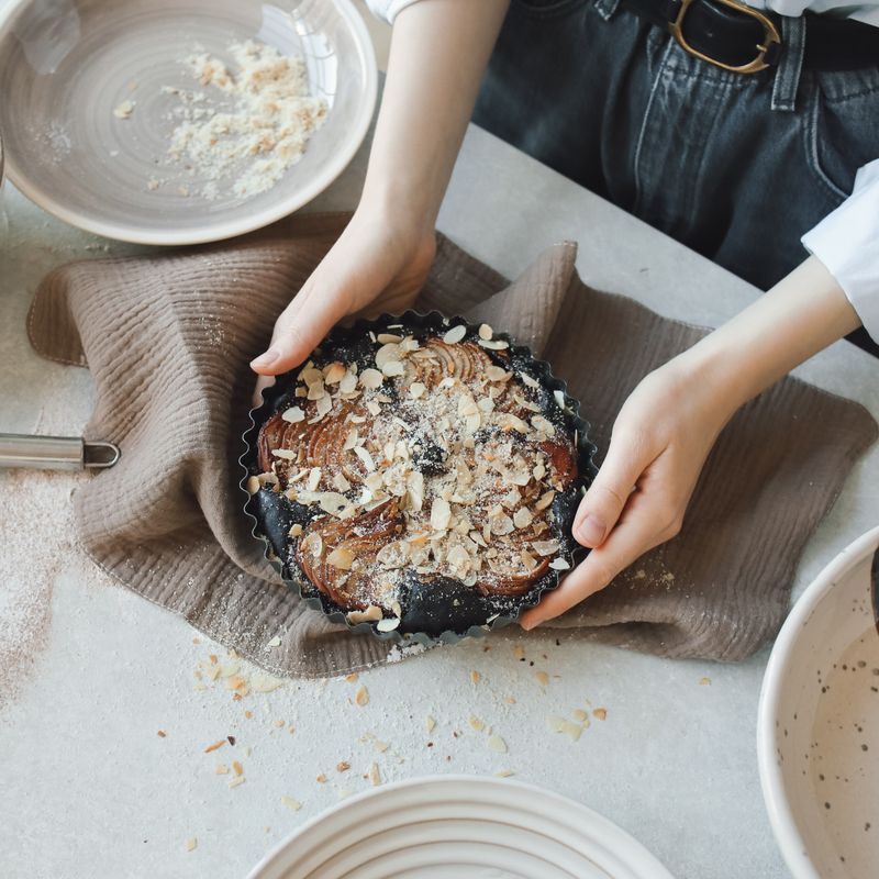 Simple Almond Flour Cake with Honey Syrup