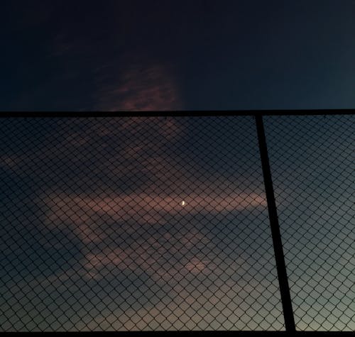 Gratis arkivbilde med kveld, lav-vinklet bilde, måne