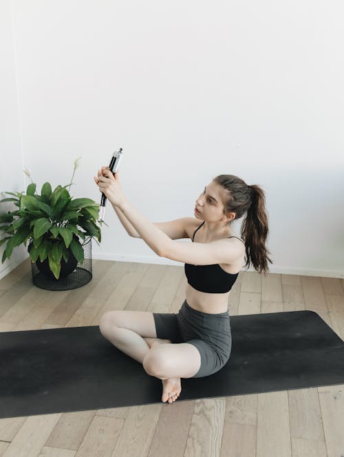 A Woman doing Yoga · Free Stock Photo