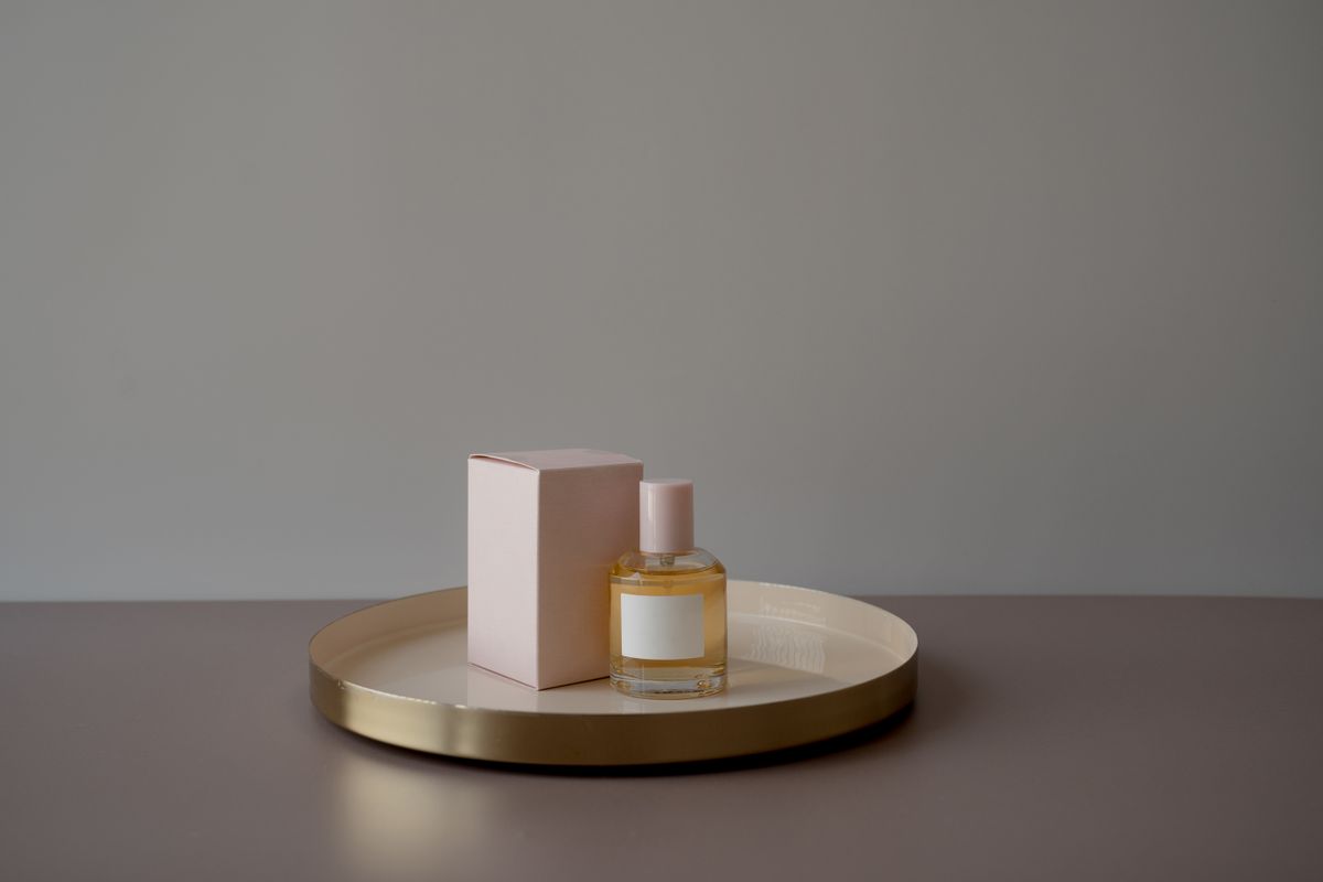 Perfume Gift Box with a Card