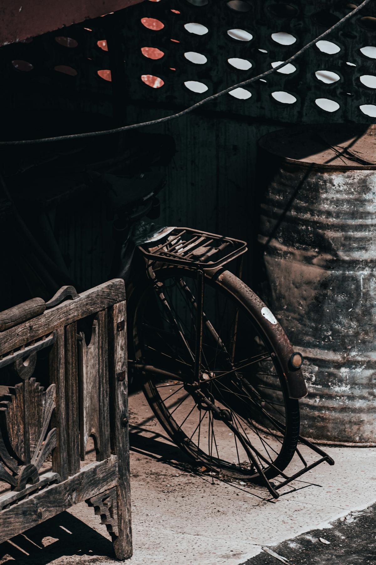 Creator relaxing between shoots