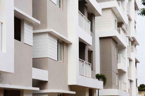 White Concrete Building