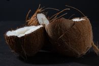 Free stock photo of background, broken, coconut