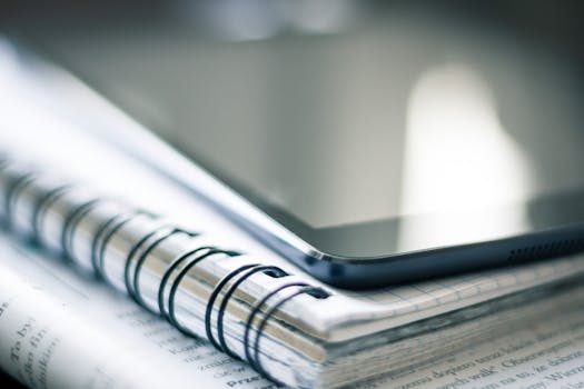 Free stock photo of smartphone, laptop, notebook, writing