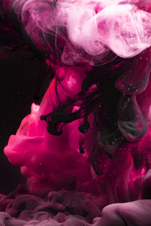 Foto stok gratis abstrak, air, berwarna merah muda