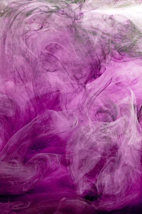 紫色和粉红色的抽象绘画