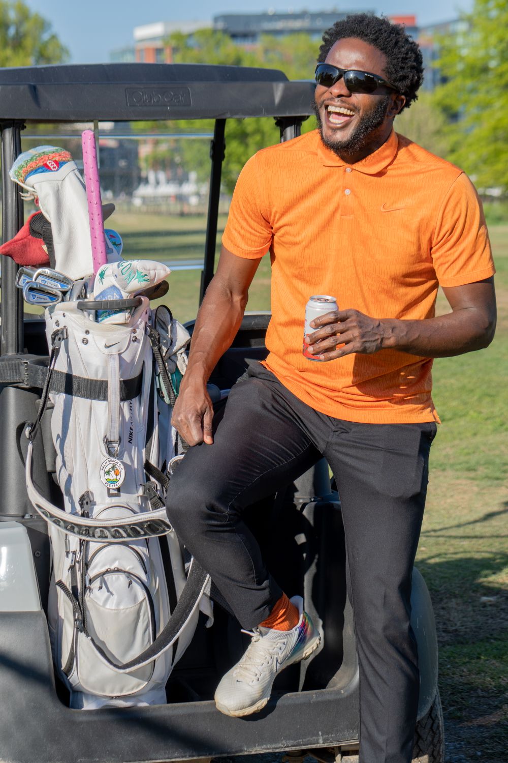 Back on the golf course