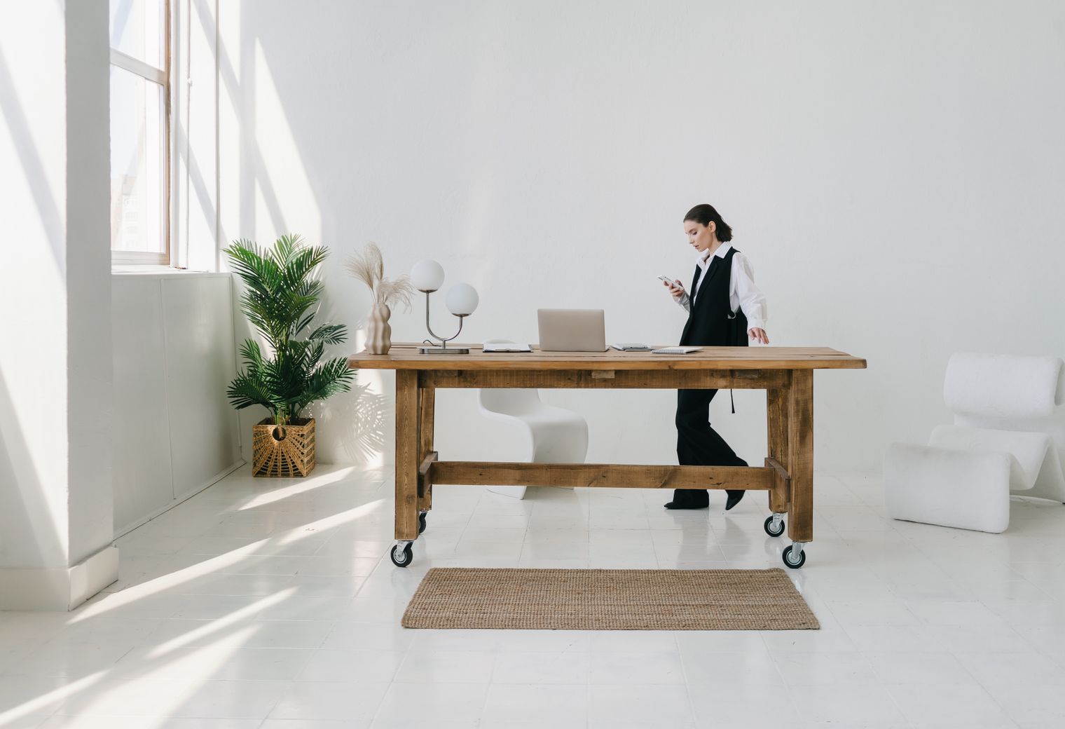 Orford — office relocation team moving desks and equipment