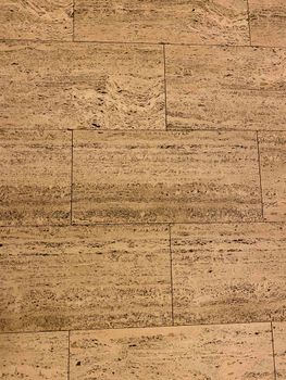 From above of abstract background of tiled floor with uneven surface and geometric lines