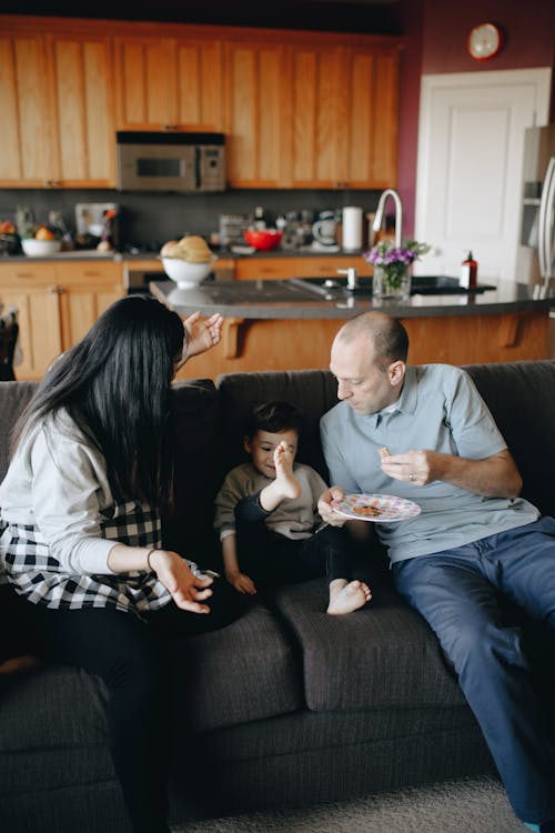 Free Family Spending Time Together Stock Photo