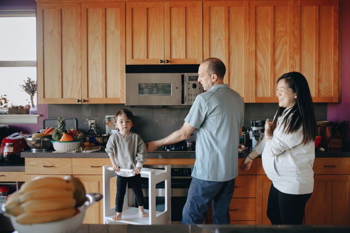 A morning in the kitchen