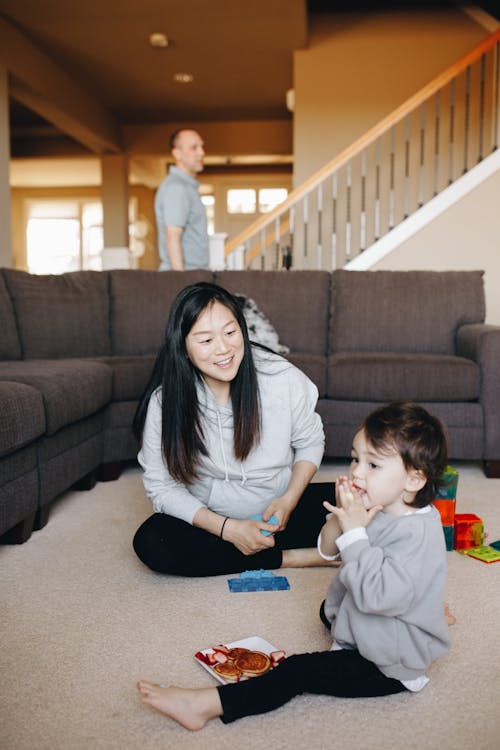 Mother And Daughter Spending Time Together