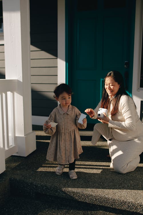 Free Mother And Daughter Having Bonding Time Stock Photo