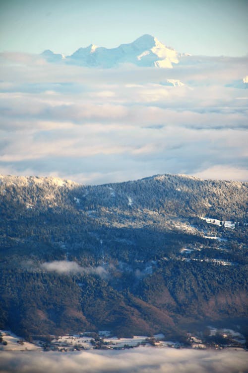 写真山のスカイラインショット