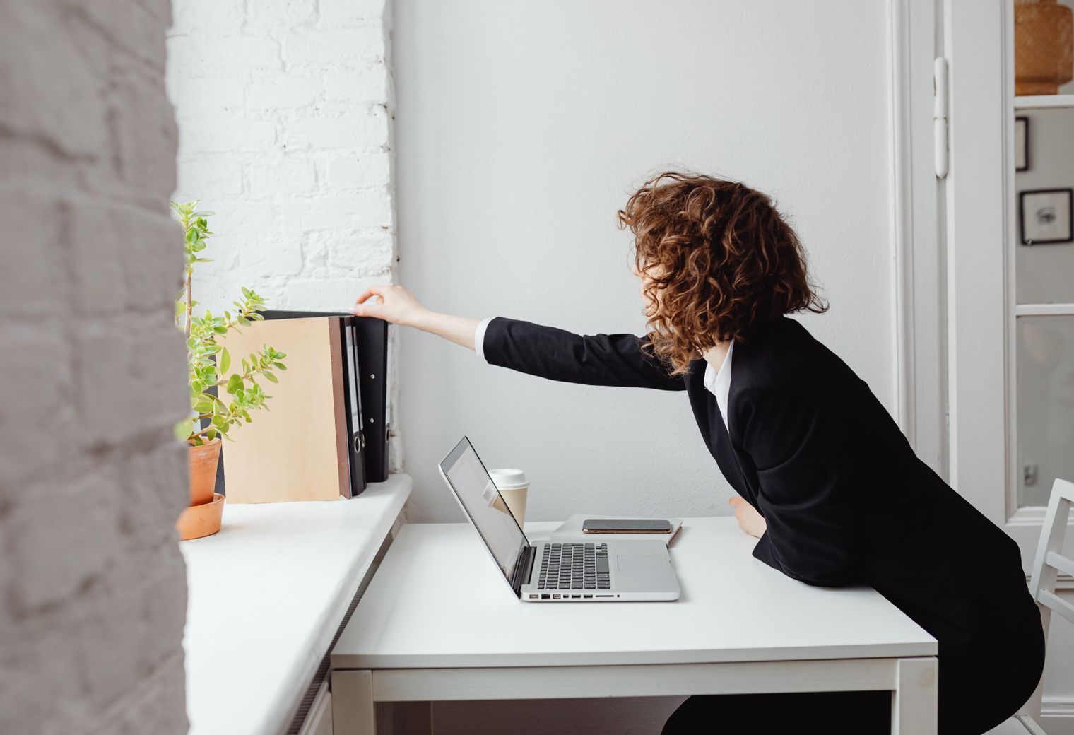 Putney — office relocation team moving desks and equipment