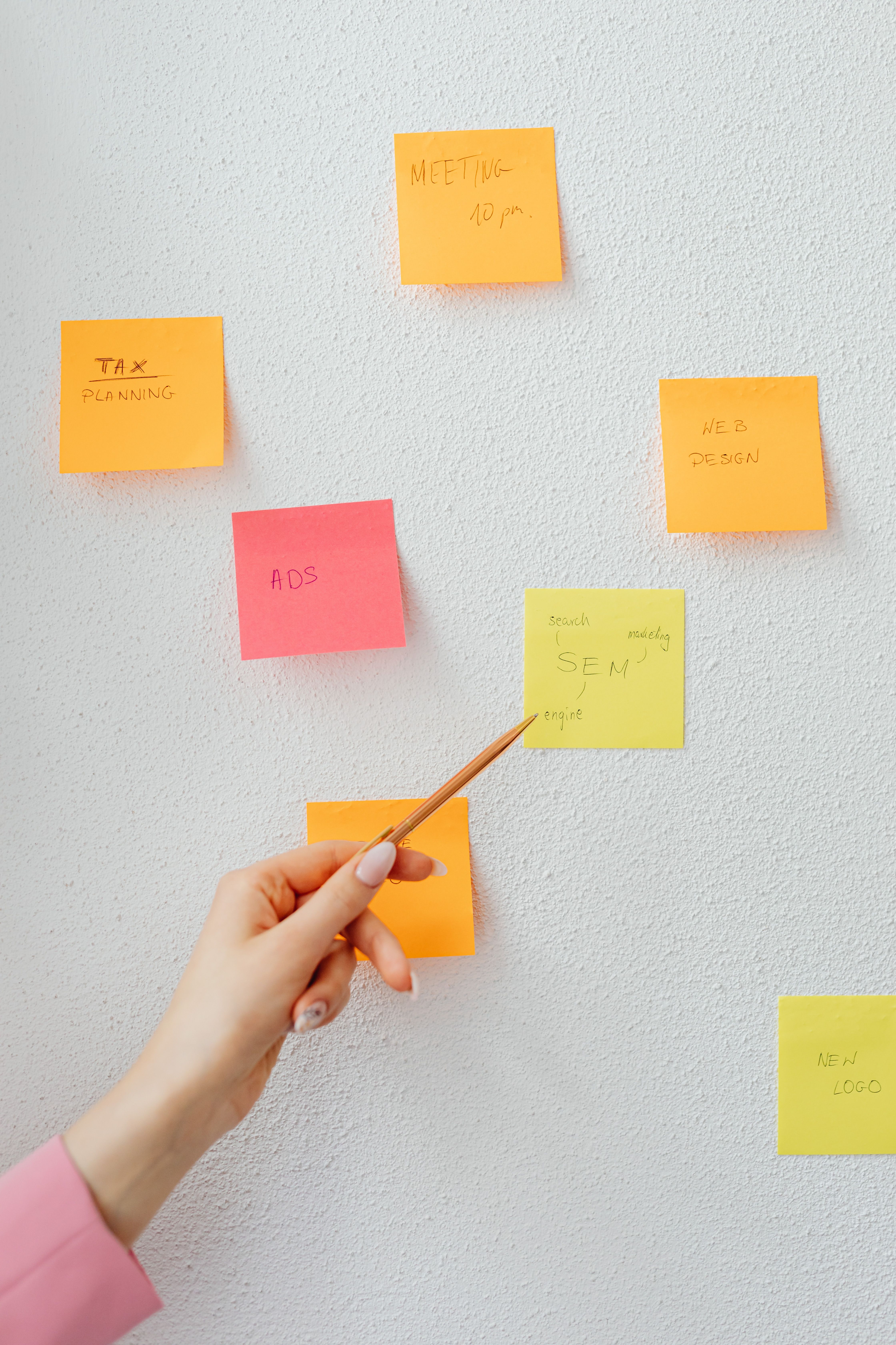 Yellow Sticky Notes · Free Stock Photo