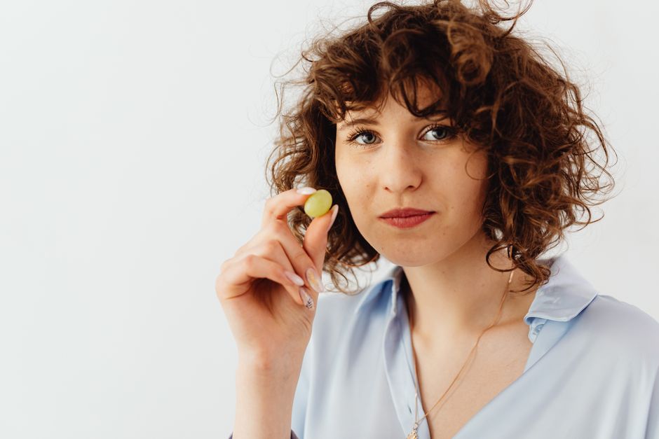 Equilíbrio de vitaminas e minerais para o cabelo