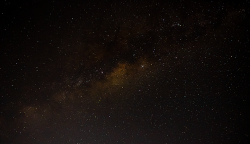Free Stunning capture of the Milky Way galaxy, showcasing stars in a clear night sky. Stock Photo