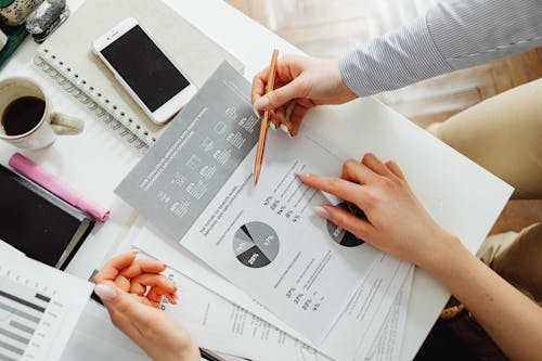 Close-Up Photo of Accounting Documents