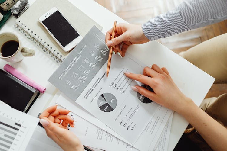 Close-Up Photo Of Accounting Documents