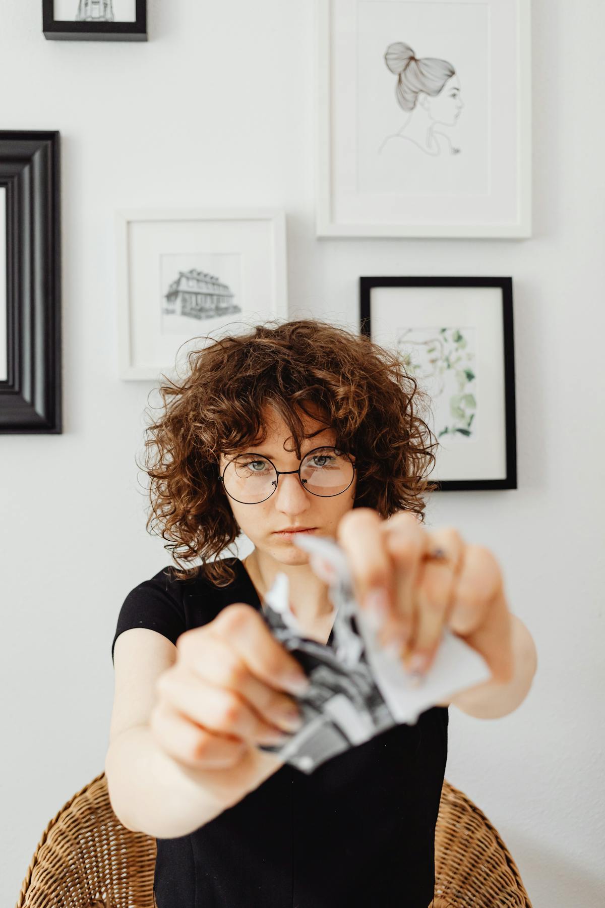 Graph on a tablet showing upward business growth trends over time