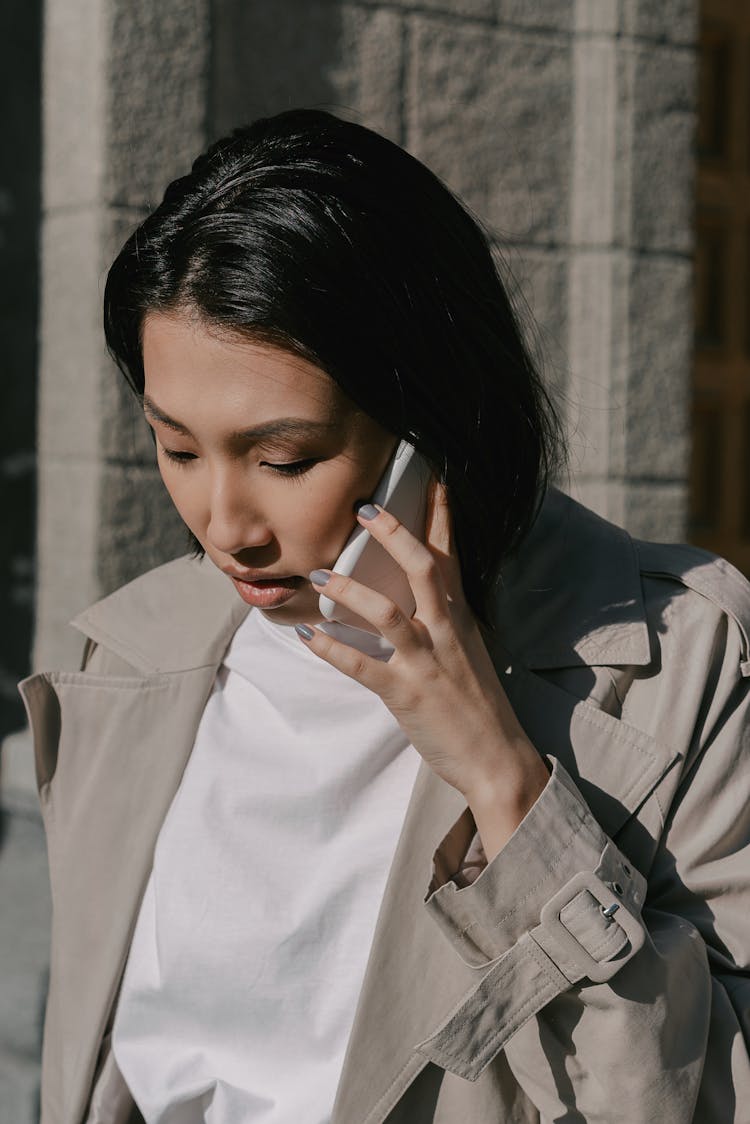 Woman Talking On Phone