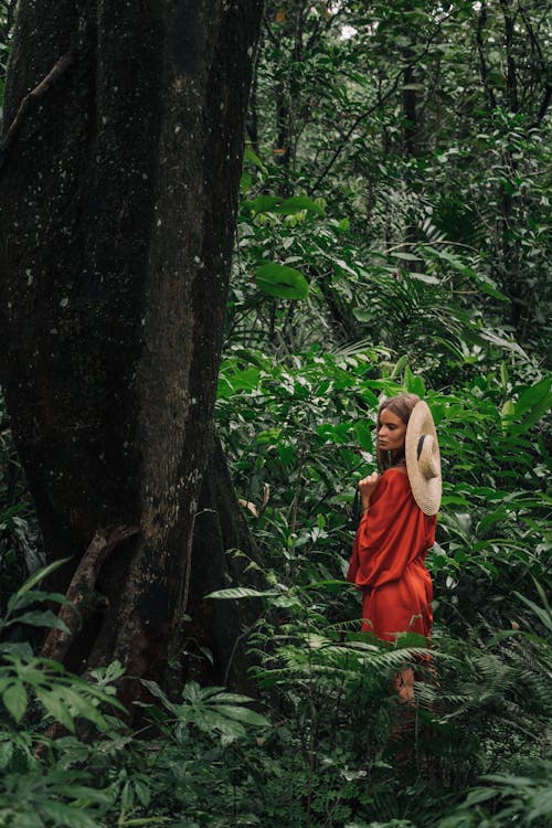 Woman in the Forest