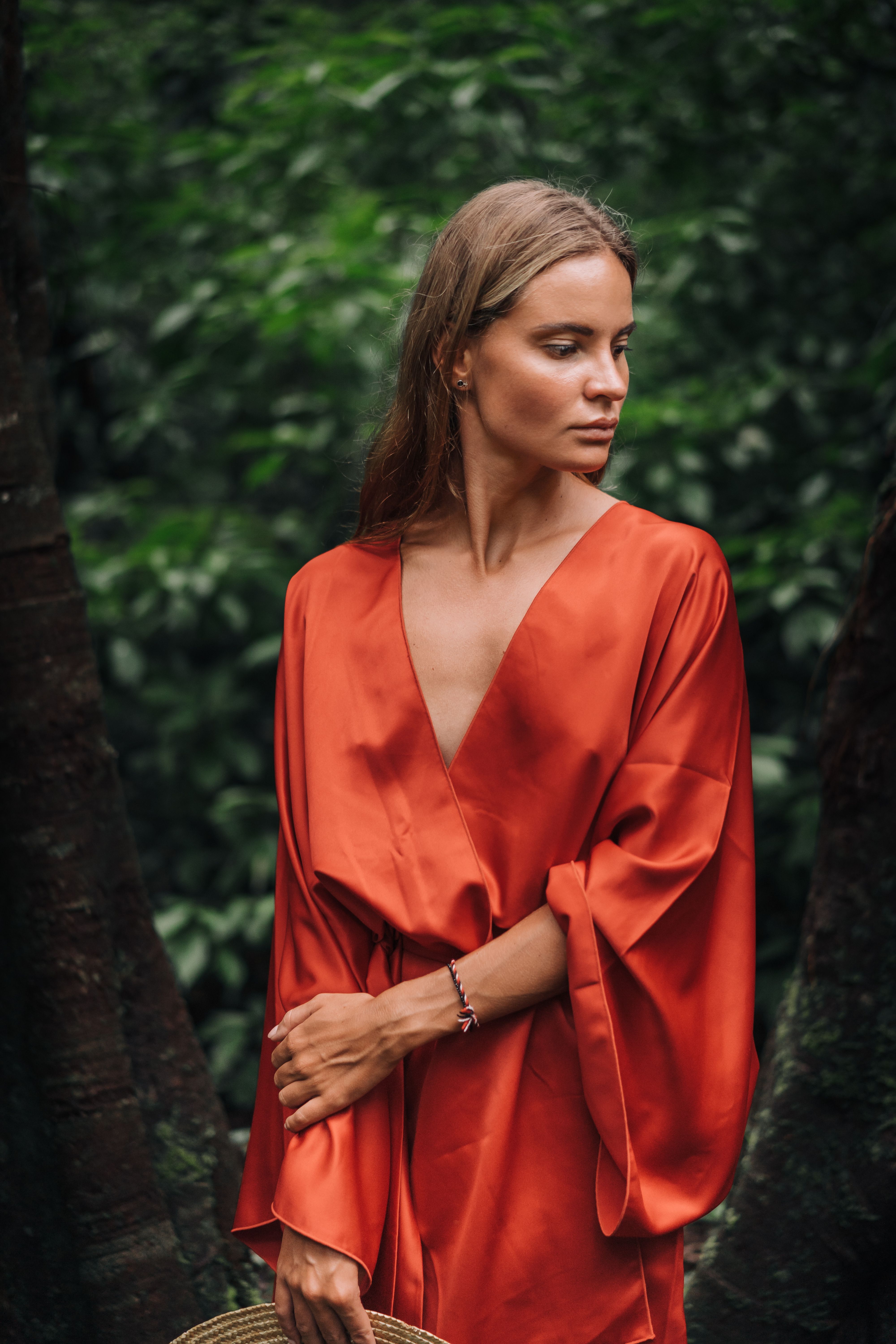 Vestido Wrap Curto