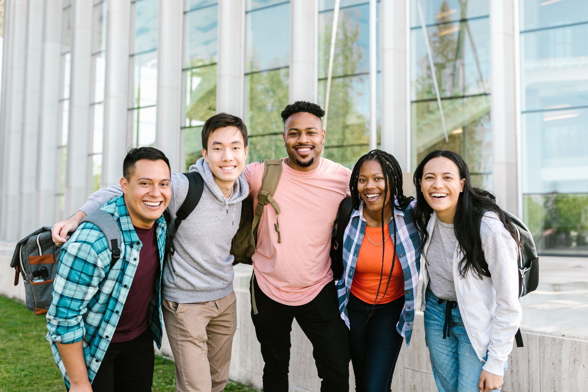 Students studying abroad