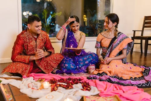 aile, geleneksel, Hindistan içeren Ücretsiz stok fotoğraf