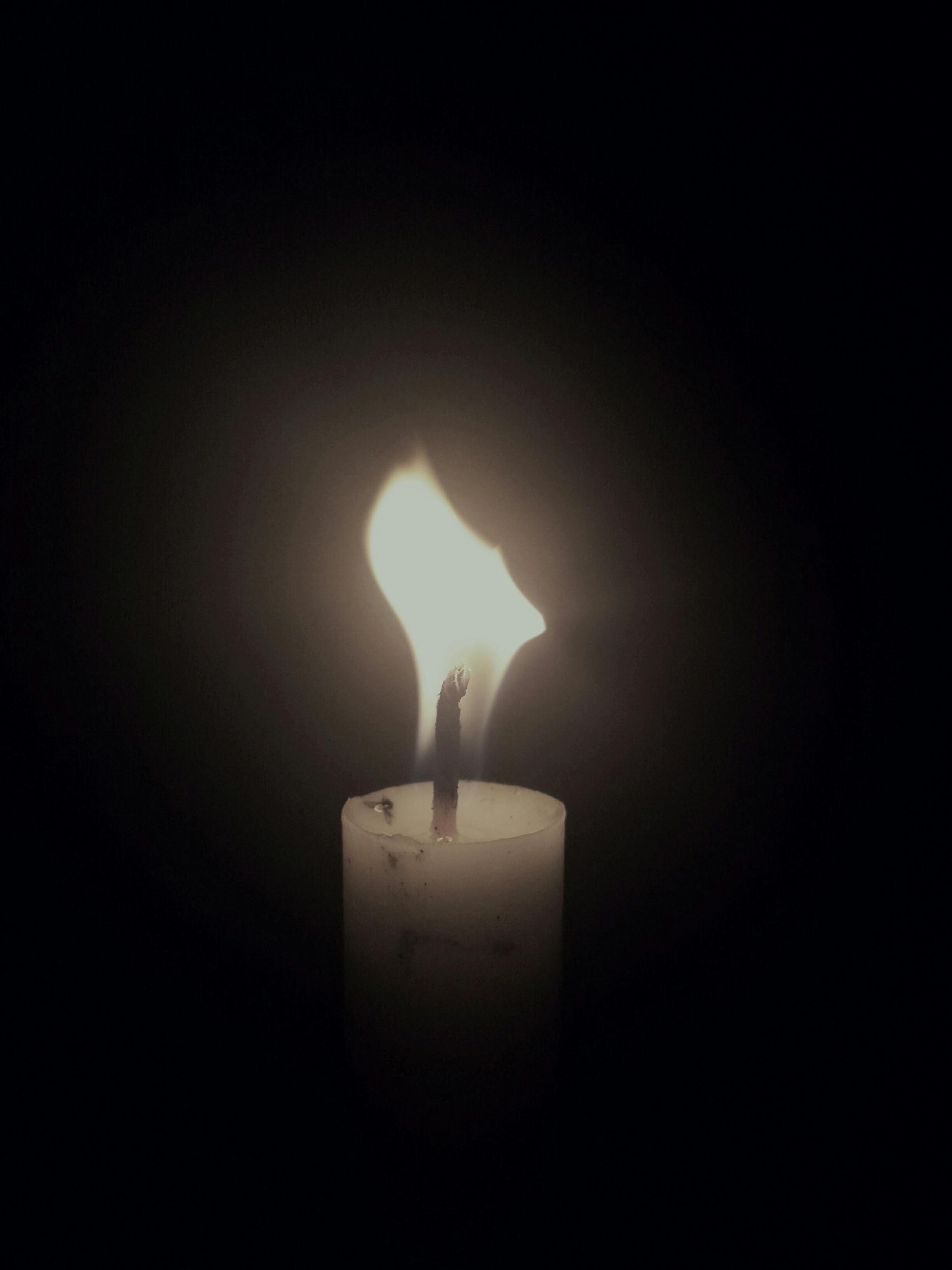 Free stock photo of black, candle, dark