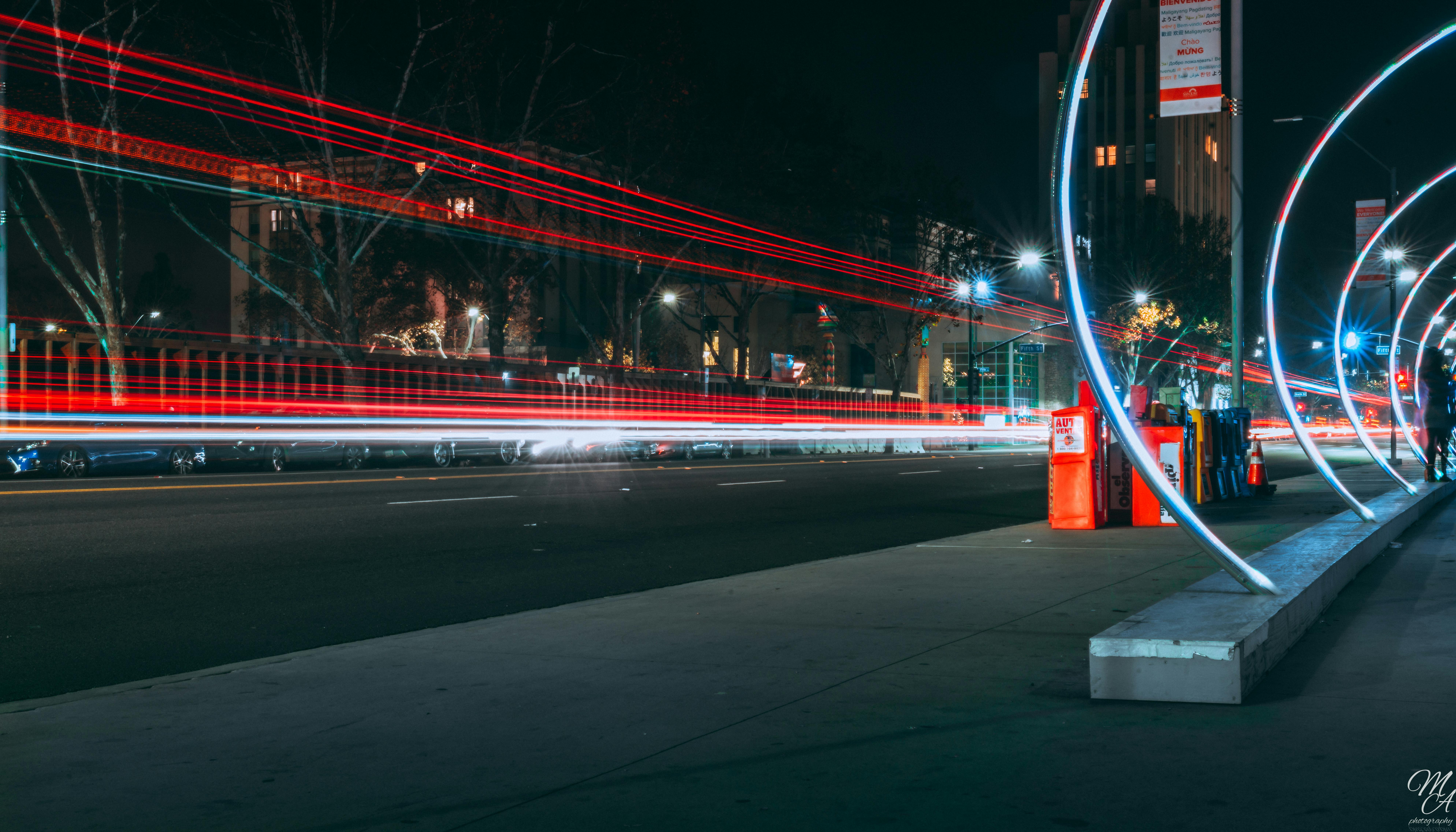 Free stock photo of downtown, lights, San jose