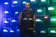 A Man with Prosthetic Hands