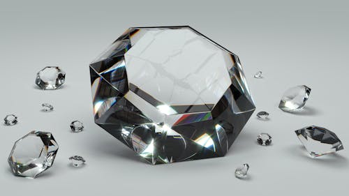 Free stock photo of diamond, expensive, gemstone Stock Photo