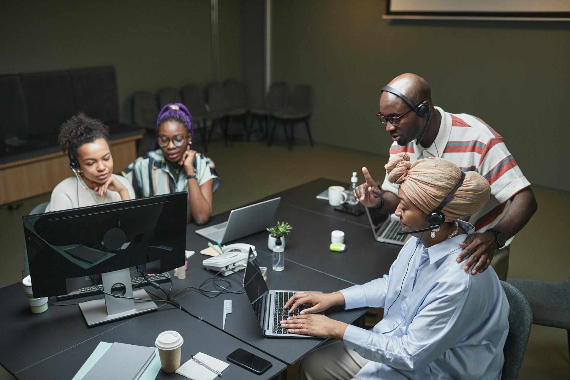People Working in the Office