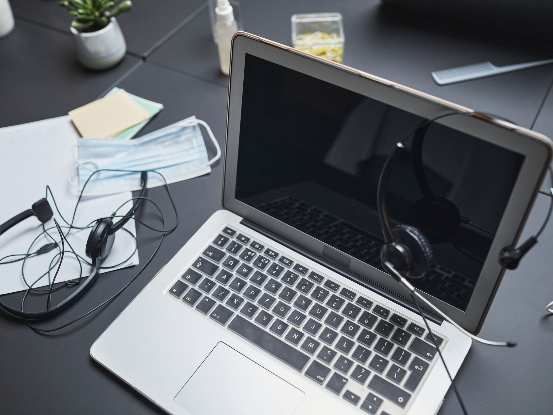 Borth — office relocation team moving desks and equipment