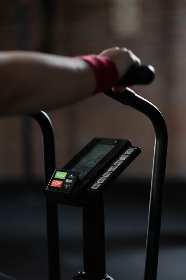 Painel spinning bike
