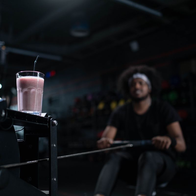 Goji Berry Sesame Milkshake