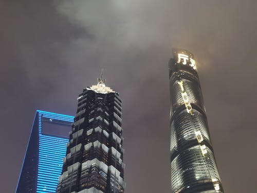 Free stock photo of building, city, shanghai Stock Photo