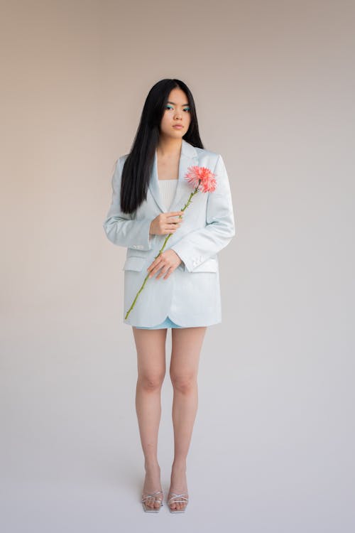 Gratis lagerfoto af alvorlige, asiatisk kvinde, blazer