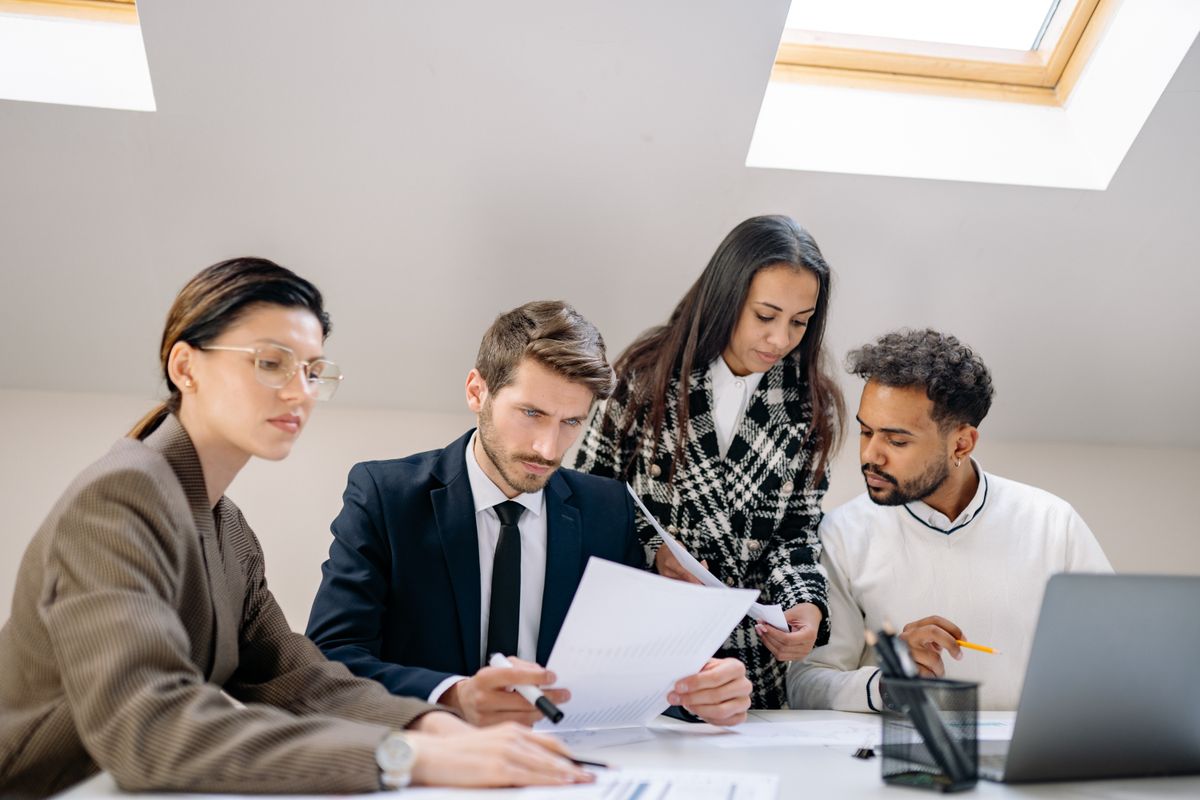 HR team managing workforce and payroll