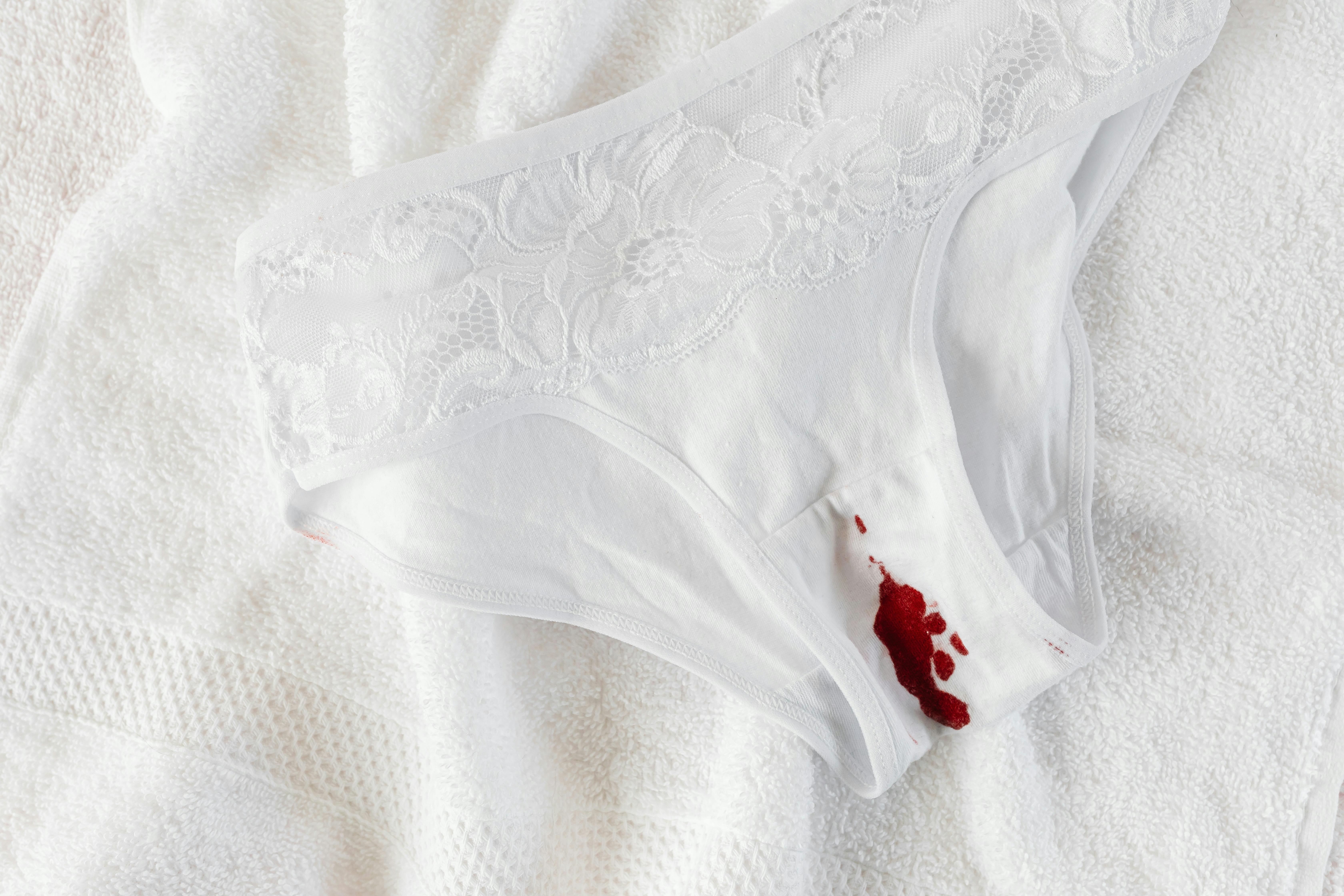 White Panties Bloody Image & Photo (Free Trial)