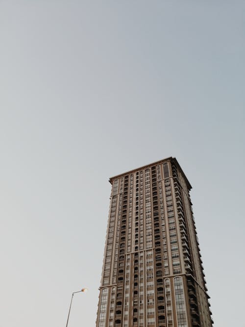 Low-Angle Shot of a High-Rise Building