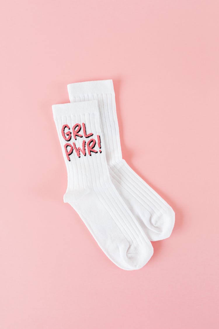 Socks With Text