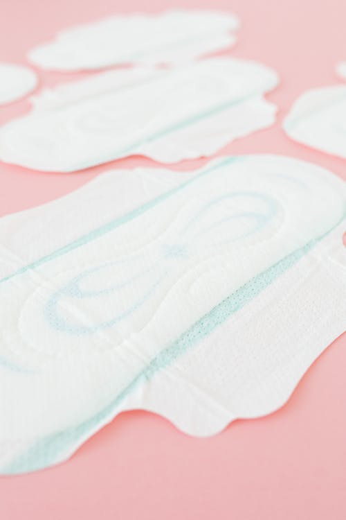 Sanitary Pads in Close-Up Photography