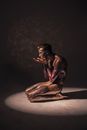 Man with Full Body Paint