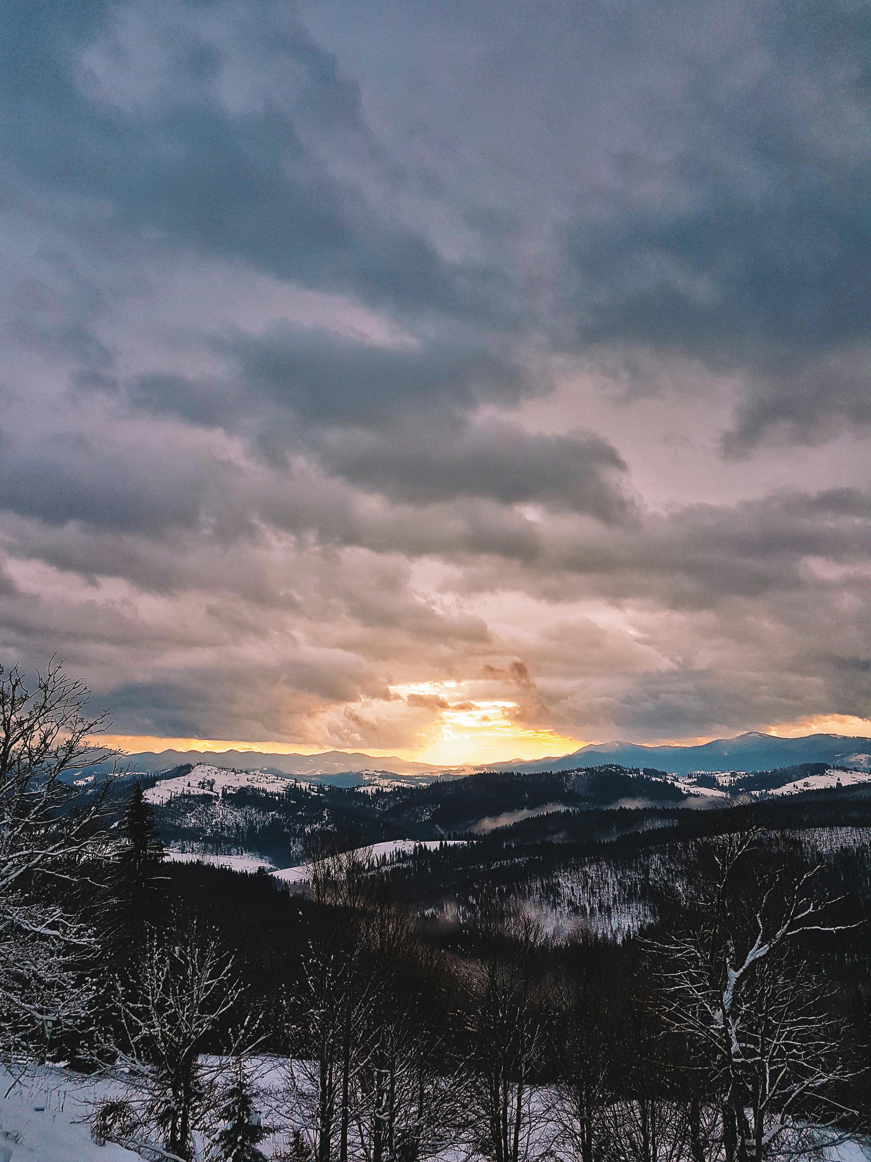 Scenic View Of Lake Against Sky During Sunset · Free Stock Photo