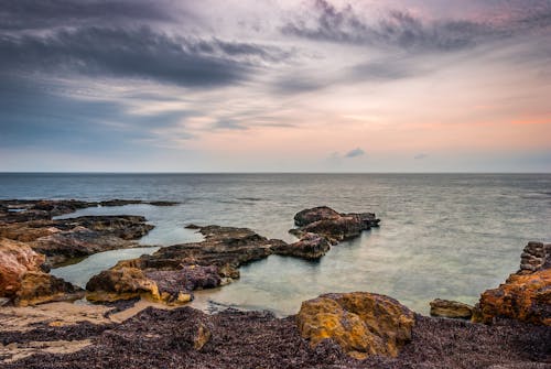 Fotobanka s bezplatnými fotkami na tému horizont, morské pobrežie, morský breh